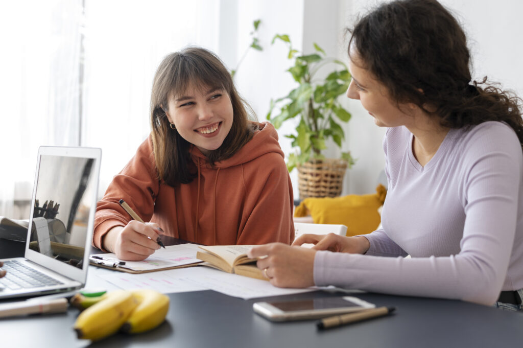 Dutch tutor visiting student at home for Dutch lessons in Amsterdam.